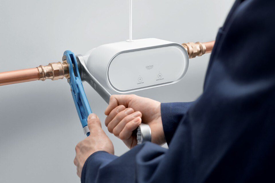 Installazione di GROHE Sense Guard