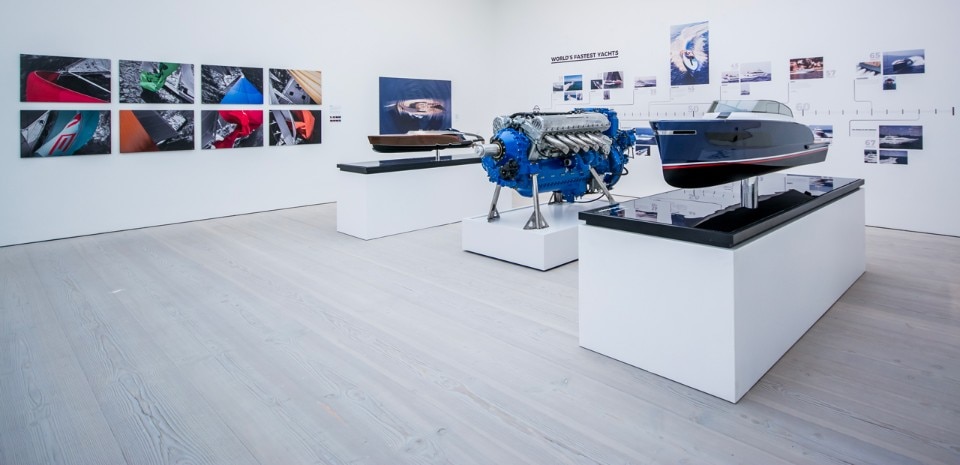 "SuperYatch Gallery", veduta della mostra, Saatchi Gallery, Londra, 2017