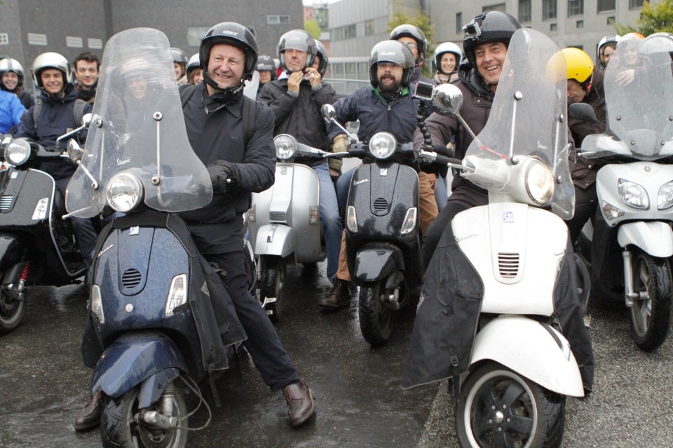 Vesparch, il tour in scooter delle architetture milanesi