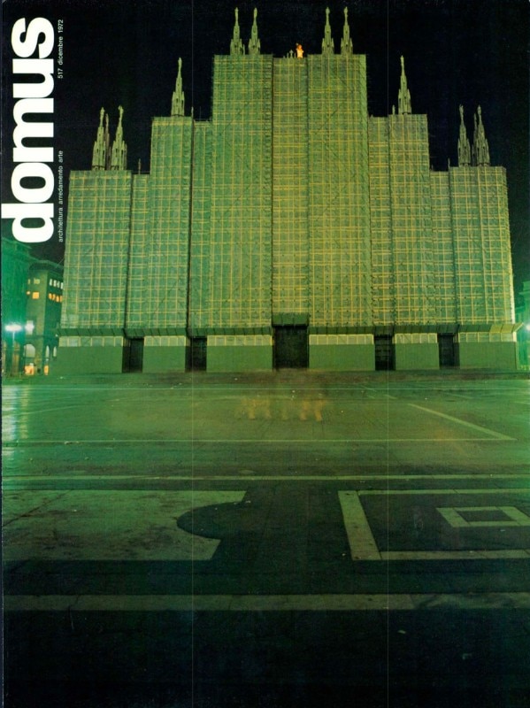 Domus 517, dicembre 1972, copertina. Courtesy Archivi Domus