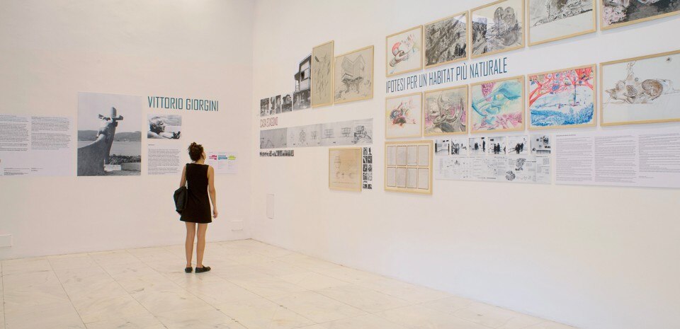 Vittorio Giorgini, veduta della mostra, Triennale di Milano, 2017