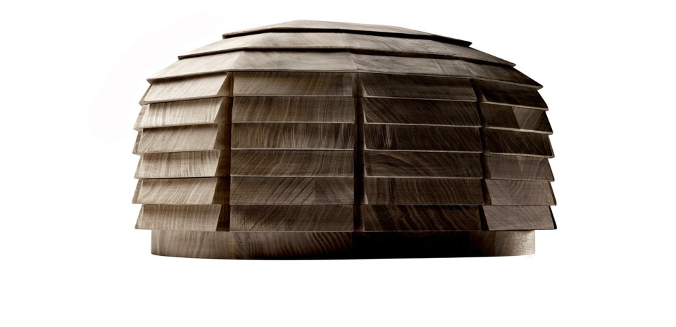 Michele De Lucchi, Haystack 326, walnut wood, 2013