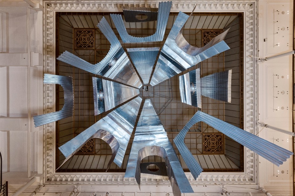 Img.9 Edoardo Tresoldi, Aura, installation view, Le Bon Marché Rive Gauche, Paris, 2017