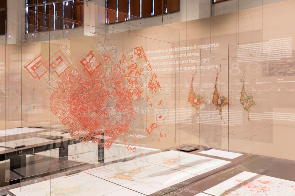 Fig.8 "Il Bel Paese. Un progetto per 22.621 centri storici", vista della mostra, Triennale della Mostra, 2017