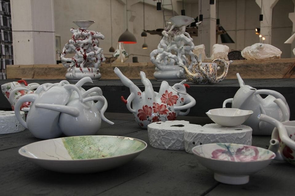 Collezione di porcellane di Maria Volokhova.