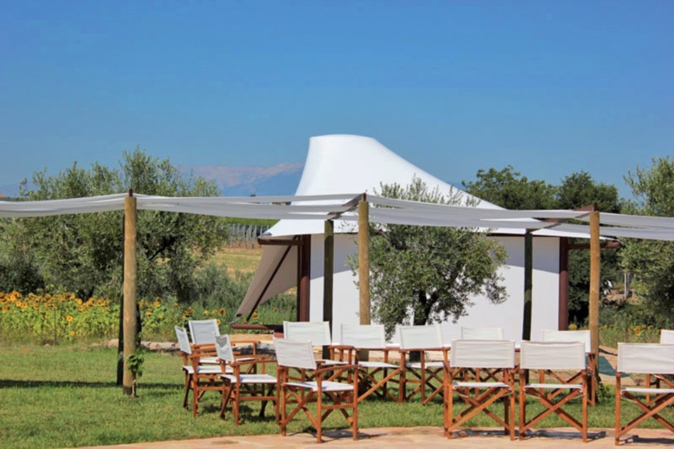 La proposta di glamping firmata Sprech