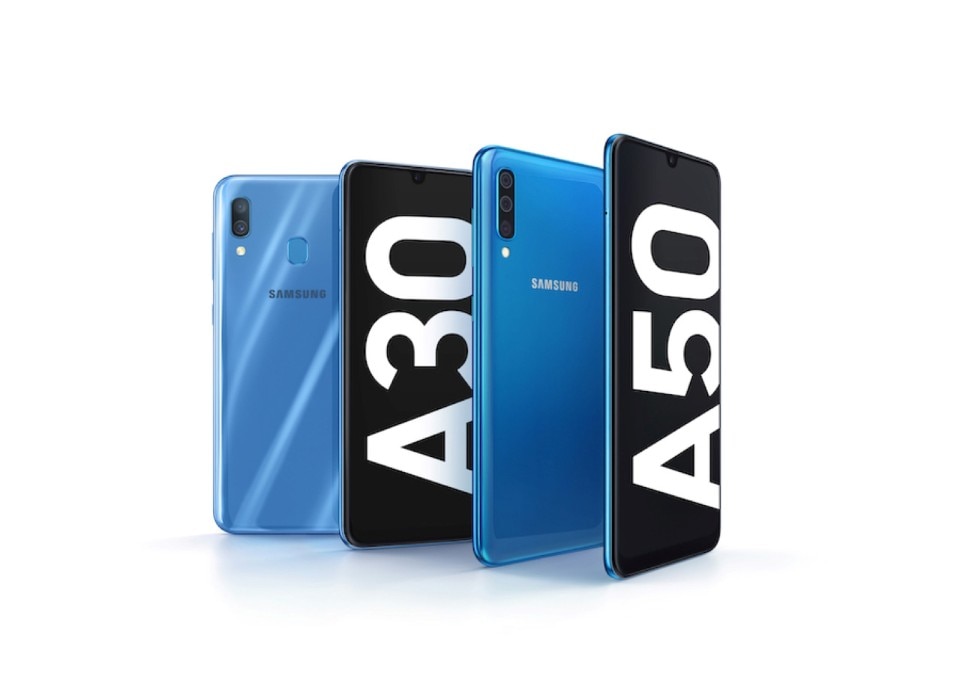 Samsung Galaxy A30 e A50