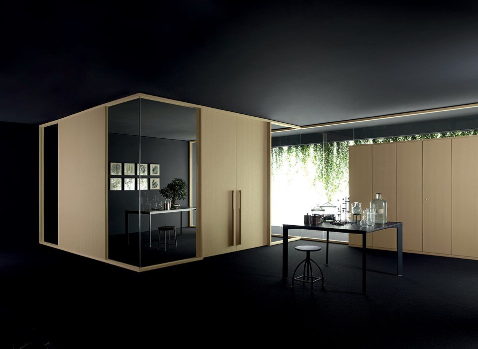 Pinuccio Borgonovo for Citterio: Wood_Wall