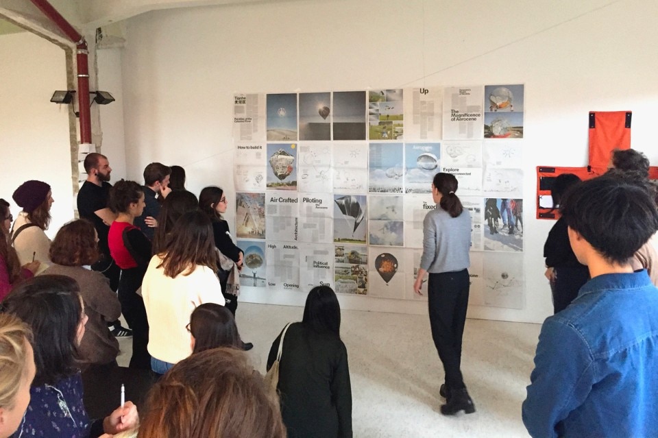 Piet Zwart Institute. The Transdisciplinary Studio, Berlin. Tomas Saraceno Studio visit, Fall 2016. iPhoto by Alex Suarez Piet Zwart Institute. The Transdisciplinary Studio, Berlin. Tomas Saraceno Studio visit, Fall 2016. iPhoto by Alex Suarez