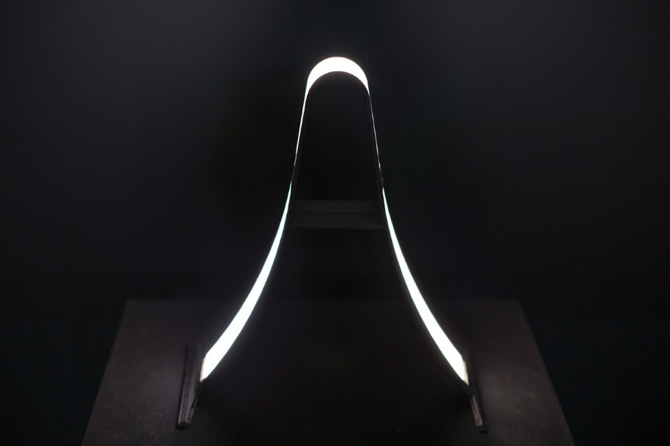 Prisma Project: lampada ABC, disegnata da Giulio Masciocchi 