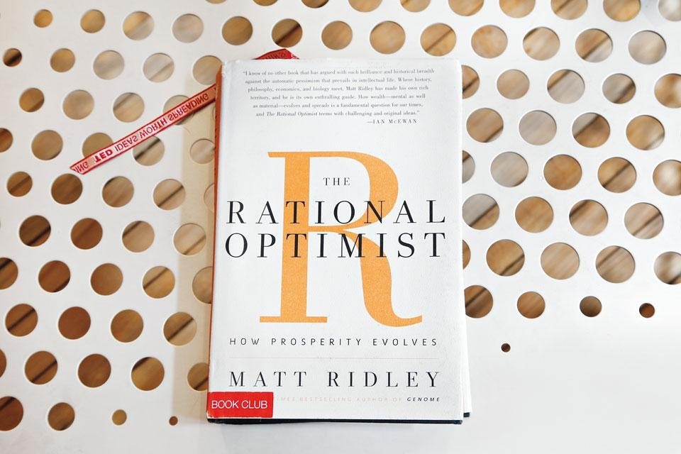 Matt Ridley, <i>The Rational Optimist:
How Prosperity Evolves</i>