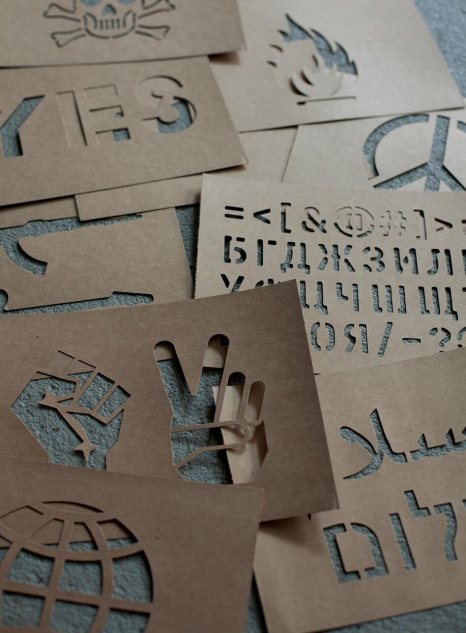 Patrick Thomas, <i>Protest Stencil Toolkit</i>, Laurence King Publishing