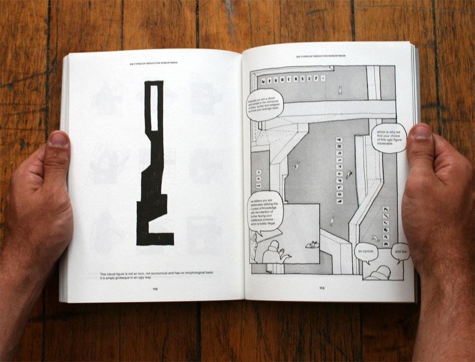 Jimenez Lai, <em>Citizens of No Place. An Architectural Graphic Novel</em>, Princeton Architectural Press</a>, New York, 2012. Dettaglio pagine interne