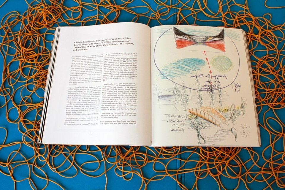 <em>Tobia Scarpa between wolves and the abyss</em>, RG Treviso, 2011. Vista pagine interne