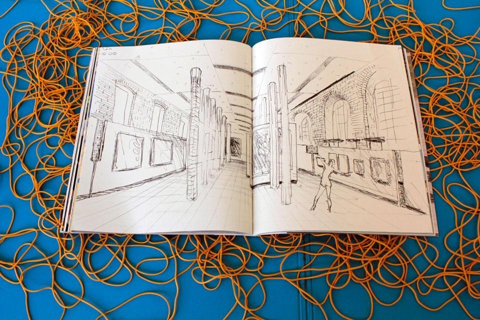 <em>Tobia Scarpa between wolves and the abyss</em>, RG Treviso, 2011. Vista pagine interne