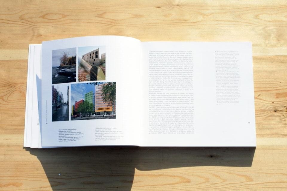 Andrea Bulleri, <em>Tirana, contemporaneità sospesa. Suspended Contemporaneity</em>, Quodlibet, 2012. Vista pagine interne