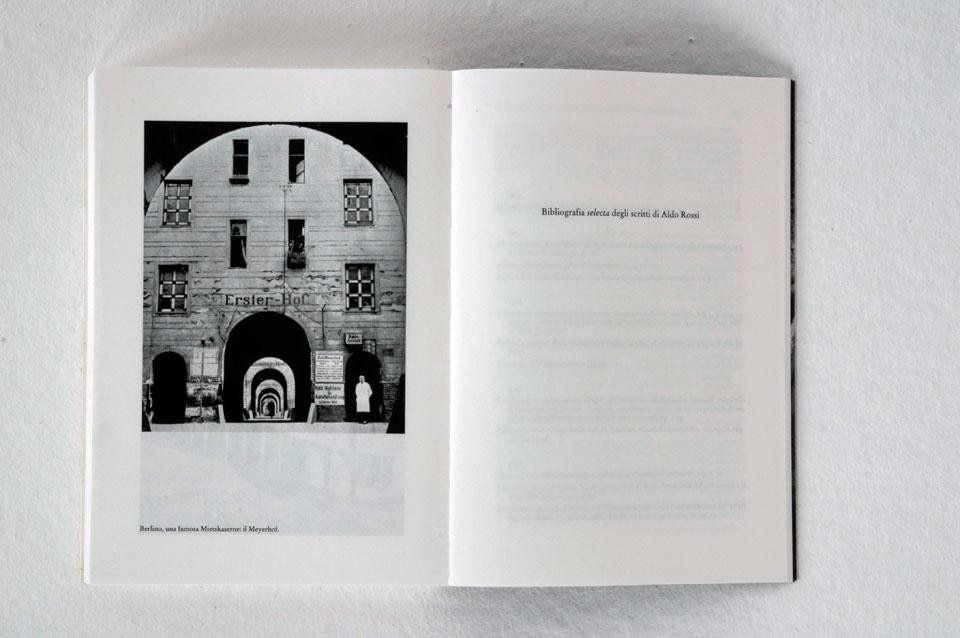 Aldo Rossi, <em>Scritti scelti sull'architettura e la città 1956-1972</em>, Quodlibet Abitare, Macerata 2012. Vista pagine interne
