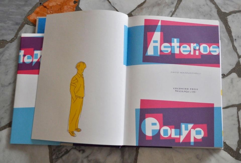 David Mazzuchelli, <i>Asterios Polyp</i>, Coconino Press 2011 David Mazzuchelli, <i>Asterios Polyp</i>, Coconino Press 2011