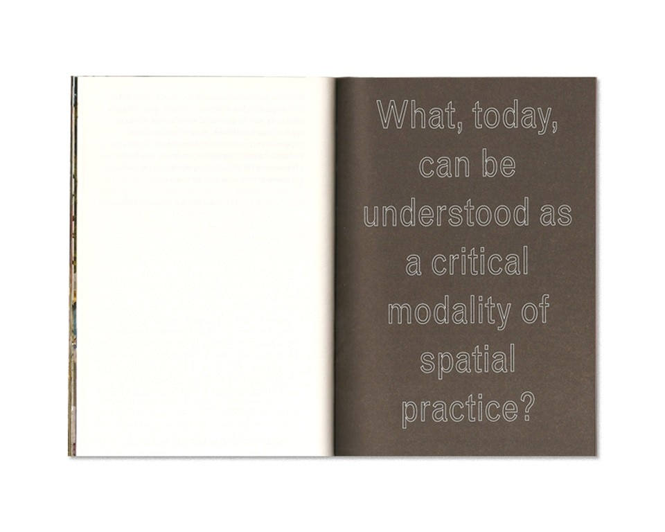 What is Critical Spatial Practice?