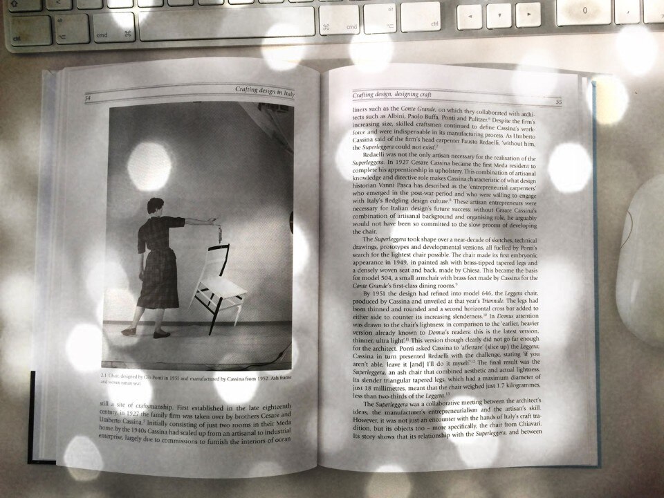 Crafting Design in Italy