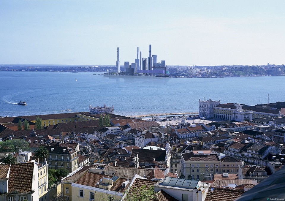 Reconversion of the Margueira Shipyard Elipse_Egasvieira_© Contemporanea (photo montage by Caixa de Imagens, 1999)