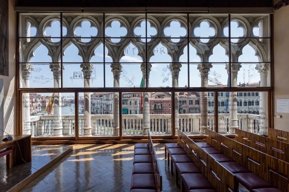 Aula Baratto window, Ca’ Foscari