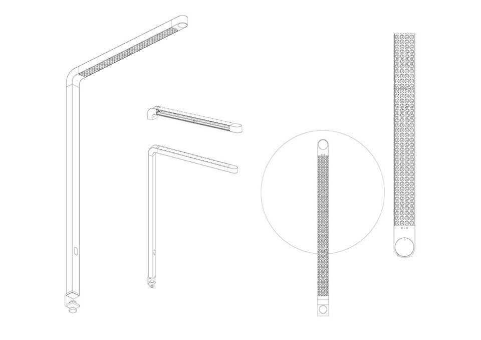 Team series, technical drawings