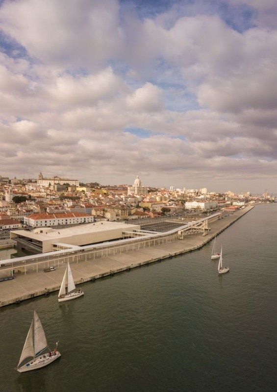 Carrilho da Graça Arquitectos, Terminal crociere a Lisbona, 2018. Foto FG+SG Fotografia de Arquitectura