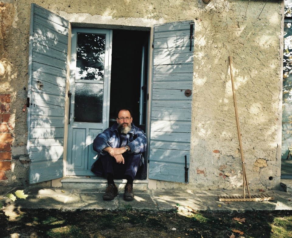 Michele De Lucchi in his home in Angera