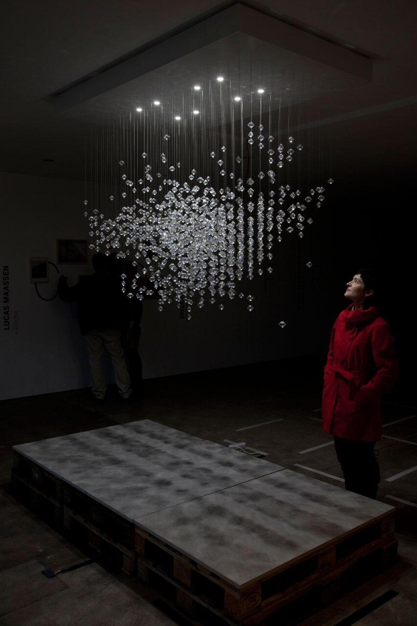 Lucas Maassen + Roche, Valerie, mia sorella di cristallo, al Vitra Design Museum. Fotografia di Mike Roelofs