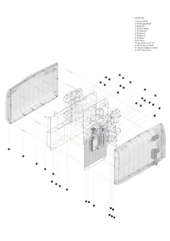 Progetto Sarotis, Interactive Architecture Lab, Bartlett School of Architecture, Londra, 2016