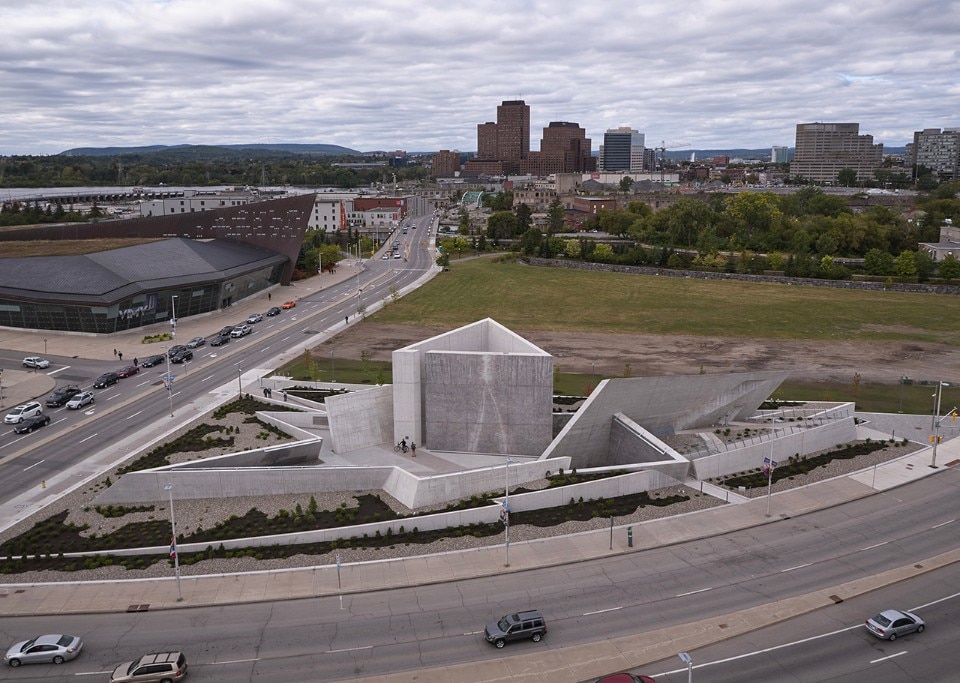 The Holocaust Monument By Libeskind Combines Architecture Art Landscape And Scholarship Domus