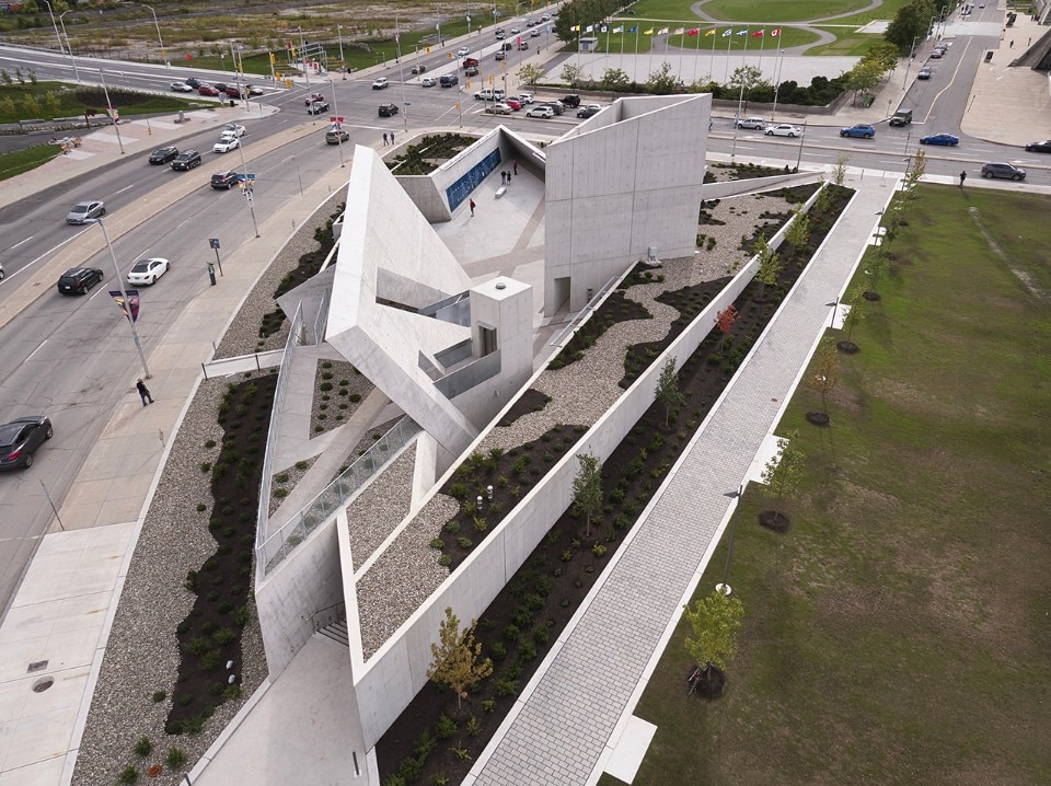 The Holocaust Monument By Libeskind Combines Architecture Art Landscape And Scholarship Domus