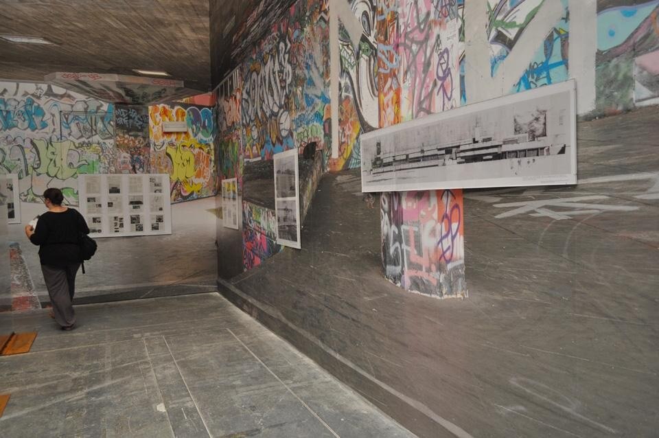 OMA, <em>Public Works: Architecture by Civil Servants</em>, installation view at the Giardini's Central Pavilion OMA, <em>Public Works: Architecture by Civil Servants</em>, installation view at the Giardini's Central Pavilion