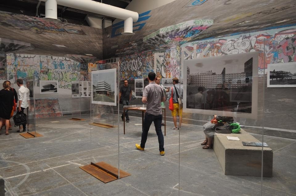 OMA, <em>Public Works: Architecture by Civil Servants</em>, installation view at the Giardini's Central Pavilion OMA, <em>Public Works: Architecture by Civil Servants</em>, installation view at the Giardini's Central Pavilion