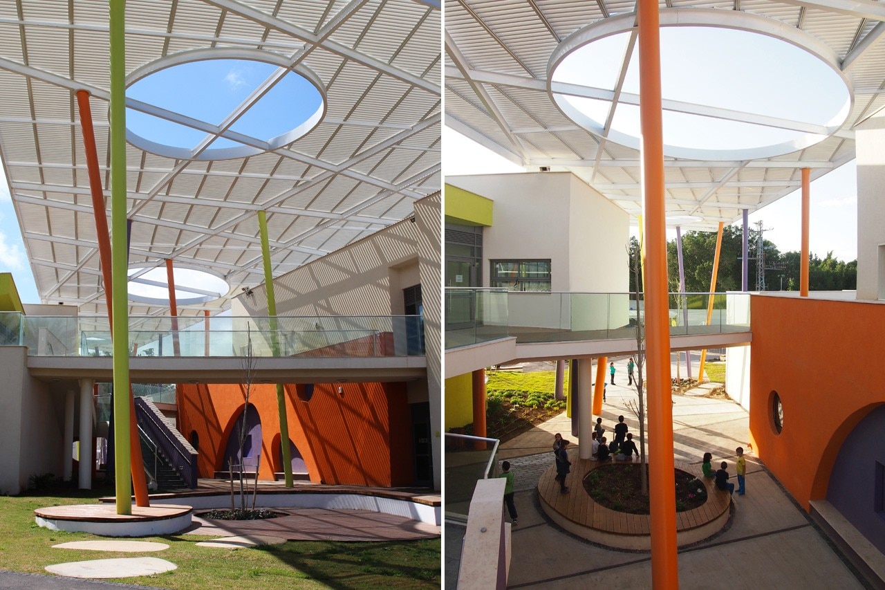 Knafo Klimor Architects, Rakafot School, Kiryat Bialik, Israel Knafo Klimor Architects, Rakafot School, Kiryat Bialik, Israel