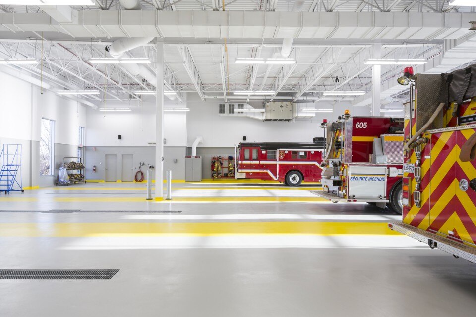 Img.9 STGM Architects + CCM2 Architects, Fire Station, Lévis, Canada, 2017 Img.9 STGM Architects + CCM2 Architects, Fire Station, Lévis, Canada, 2017