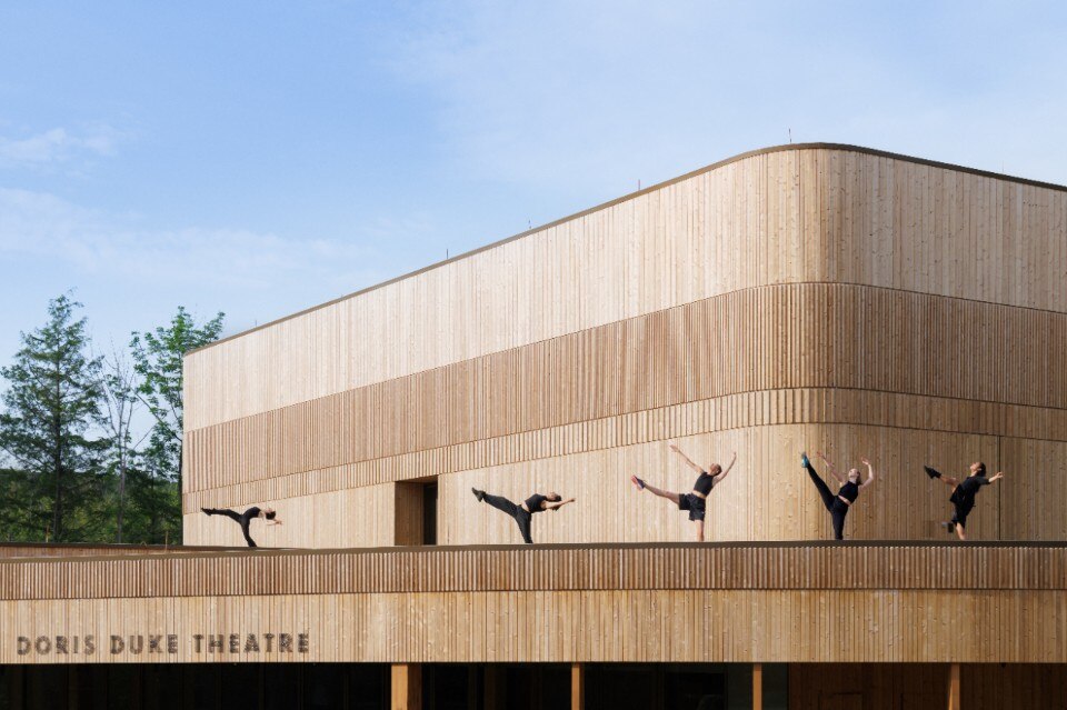 Mecanoo has built a mass timber theatre in the woods to dance for seven generations