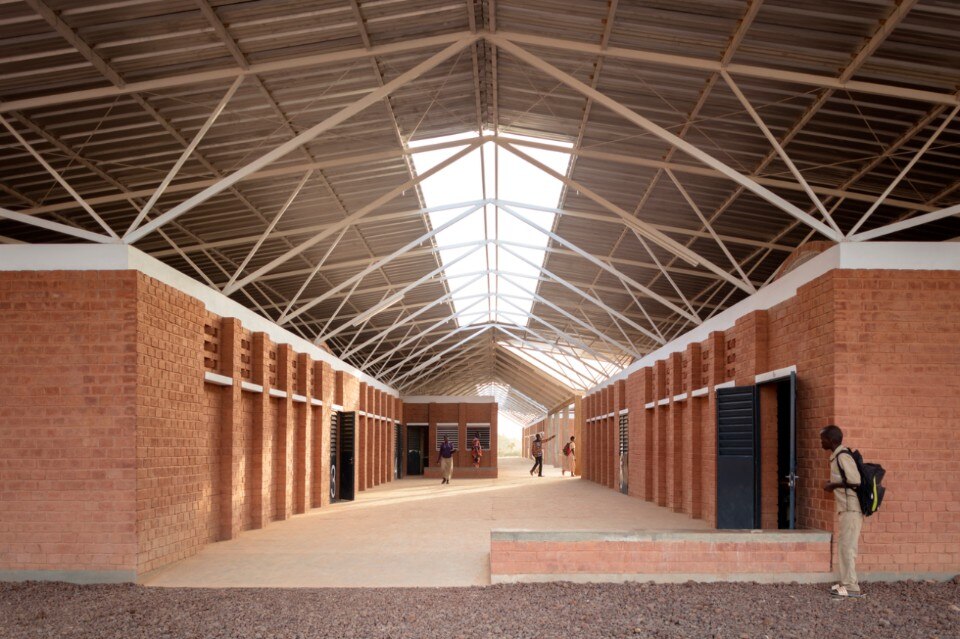 A school in Burkina Faso that becomes a civic centre