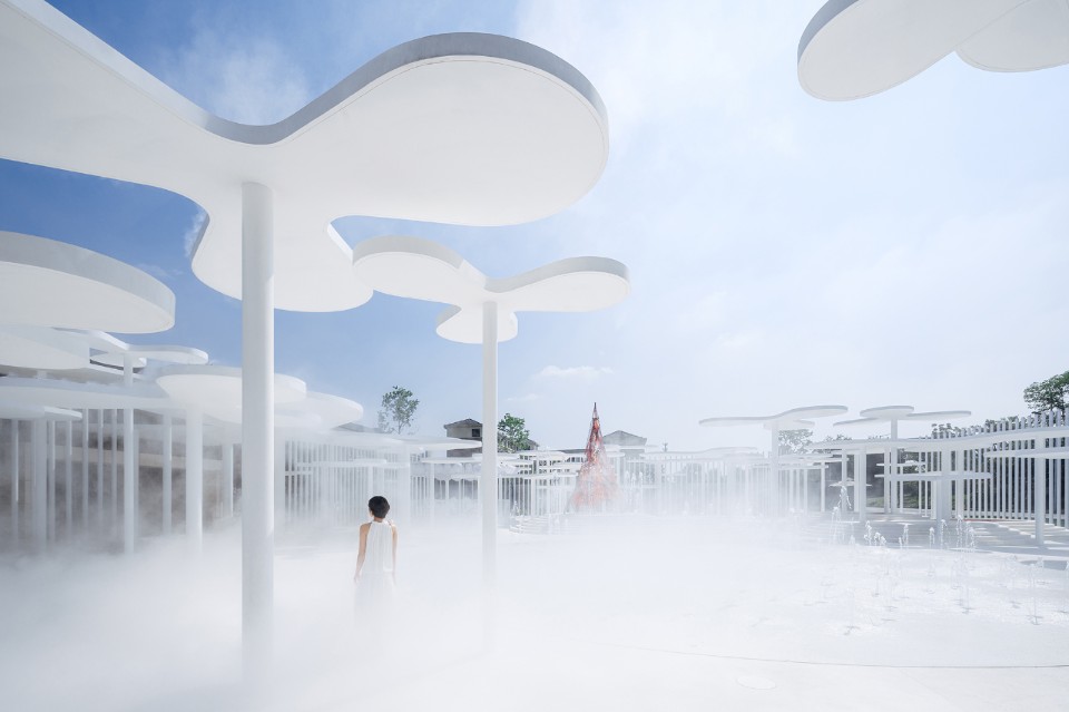 Public space designed by Wutopia Lab looks like a dreamy forest