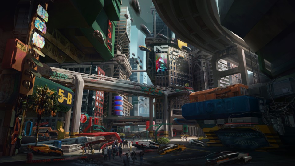 Night City: how Cyberpunk 2077's future megacity was built - Domus