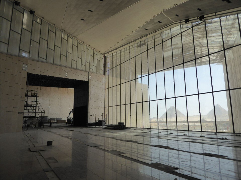 The prolonged construction of the Grand Egyptian Museum