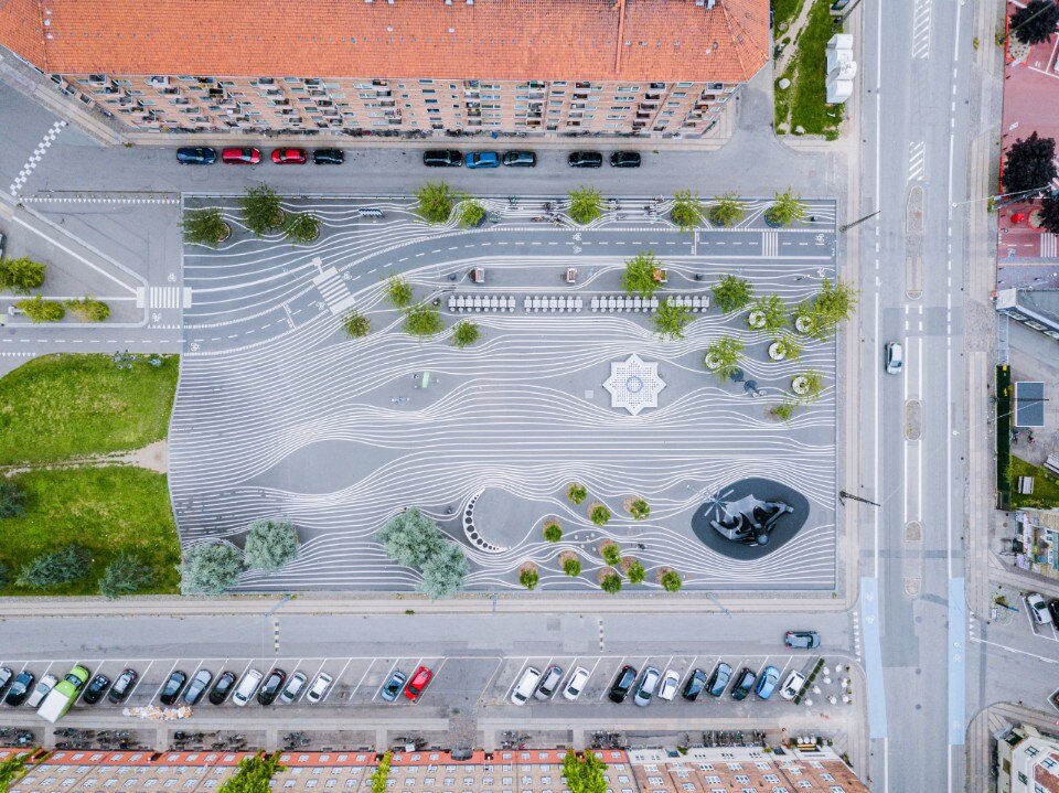 14 great pedestrianised squares, designed to re-humanise the public space