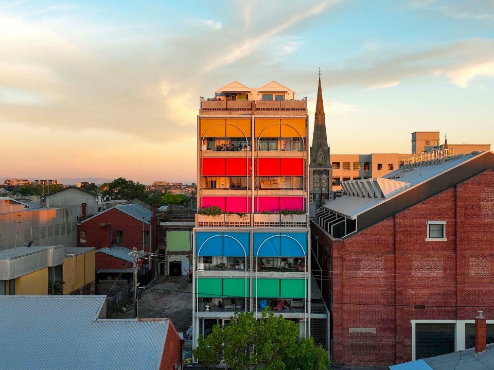 A sustainable, gentrification-proof building in Melbourne