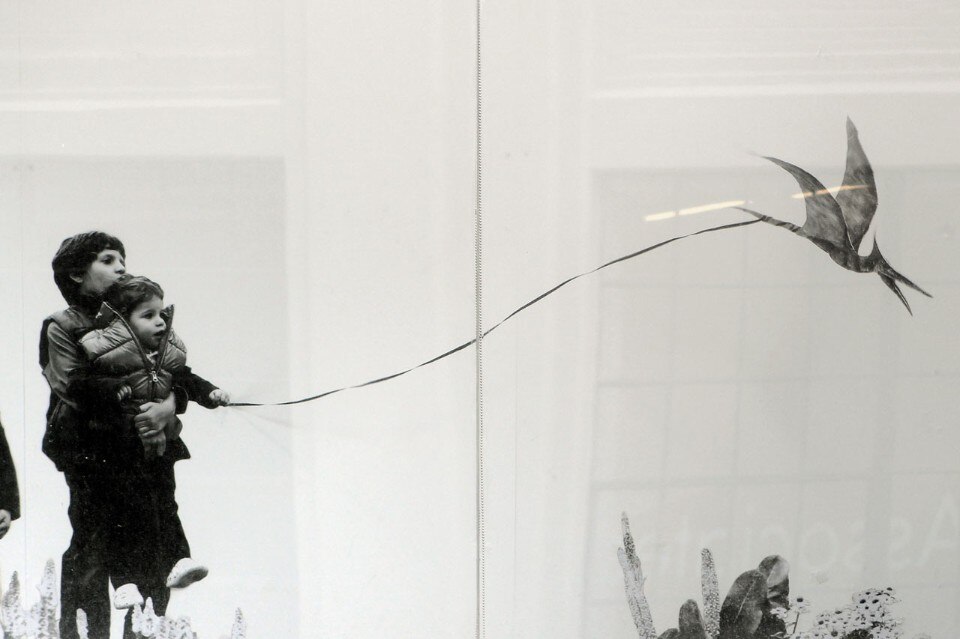 Andrea Mastrovito, <i>The Disparates</i>, vista dell'installazione alla Ryan Lee Gallery, New York Andrea Mastrovito, <i>The Disparates</i>, vista dell'installazione alla Ryan Lee Gallery, New York