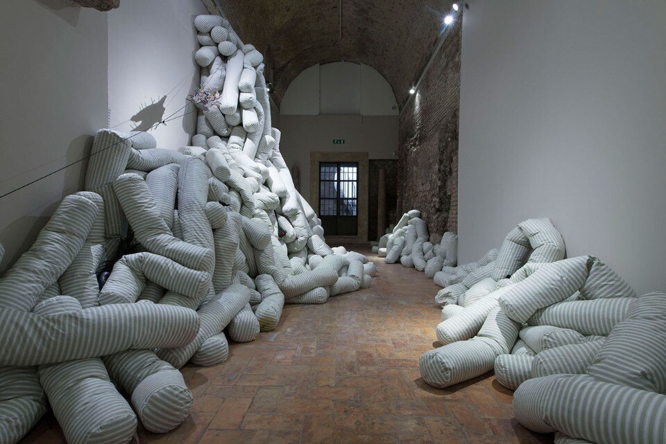 View of the exhibition Annette Messager “Messaggera”, Villa Medici, Rome, 2017 View of the exhibition Annette Messager “Messaggera”, Villa Medici, Rome, 2017