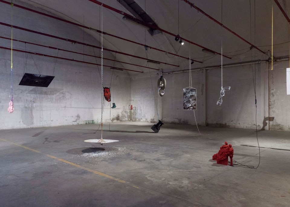 View of the exhibition “La ballade des pendus”, PlasMA, Milan View of the exhibition “La ballade des pendus”, PlasMA, Milan