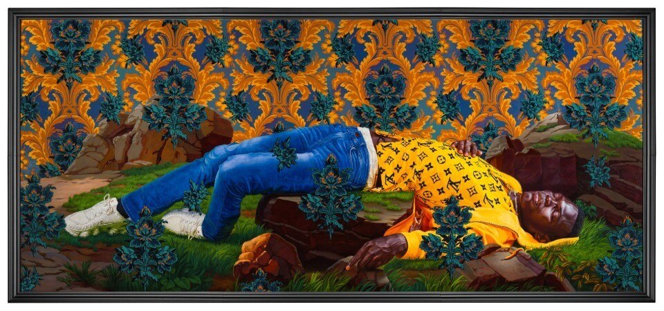 The portraits of Kehinde Wiley redefine the art of the past