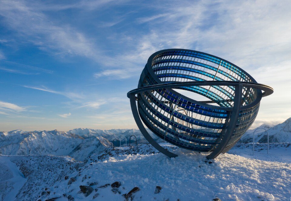 “Our glacial perspectives”: the new art work by Olafur Eliasson in South Tyrol