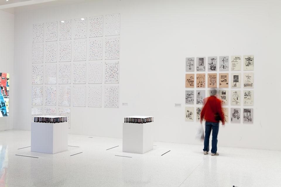 Walker Art Center, <em>Graphic Design: Now in Production</em>, installation view Walker Art Center, <em>Graphic Design: Now in Production</em>, installation view